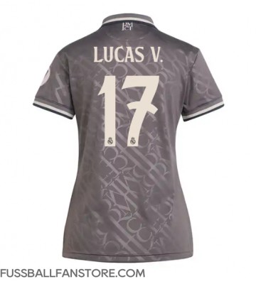 Real Madrid Lucas Vazquez #17 Replik 3rd trikot Damen 2024-25 Kurzarm